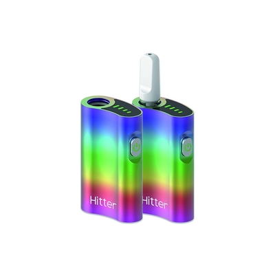 Регулируемым камера батареи напряжения тока CBD Vape изогнутая металлом подогревает 550mah 4.2V