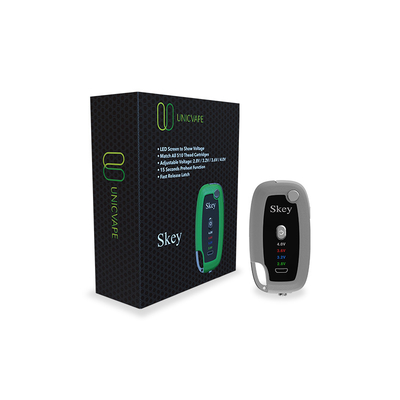 Поток 510 подогревает батарею Vape металлопластинчатый ключ обманывает батарею вапоризатора масла